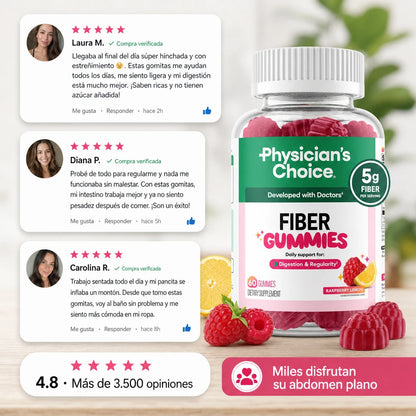 GOMITAS DE FIBRA x60 Envio gratis