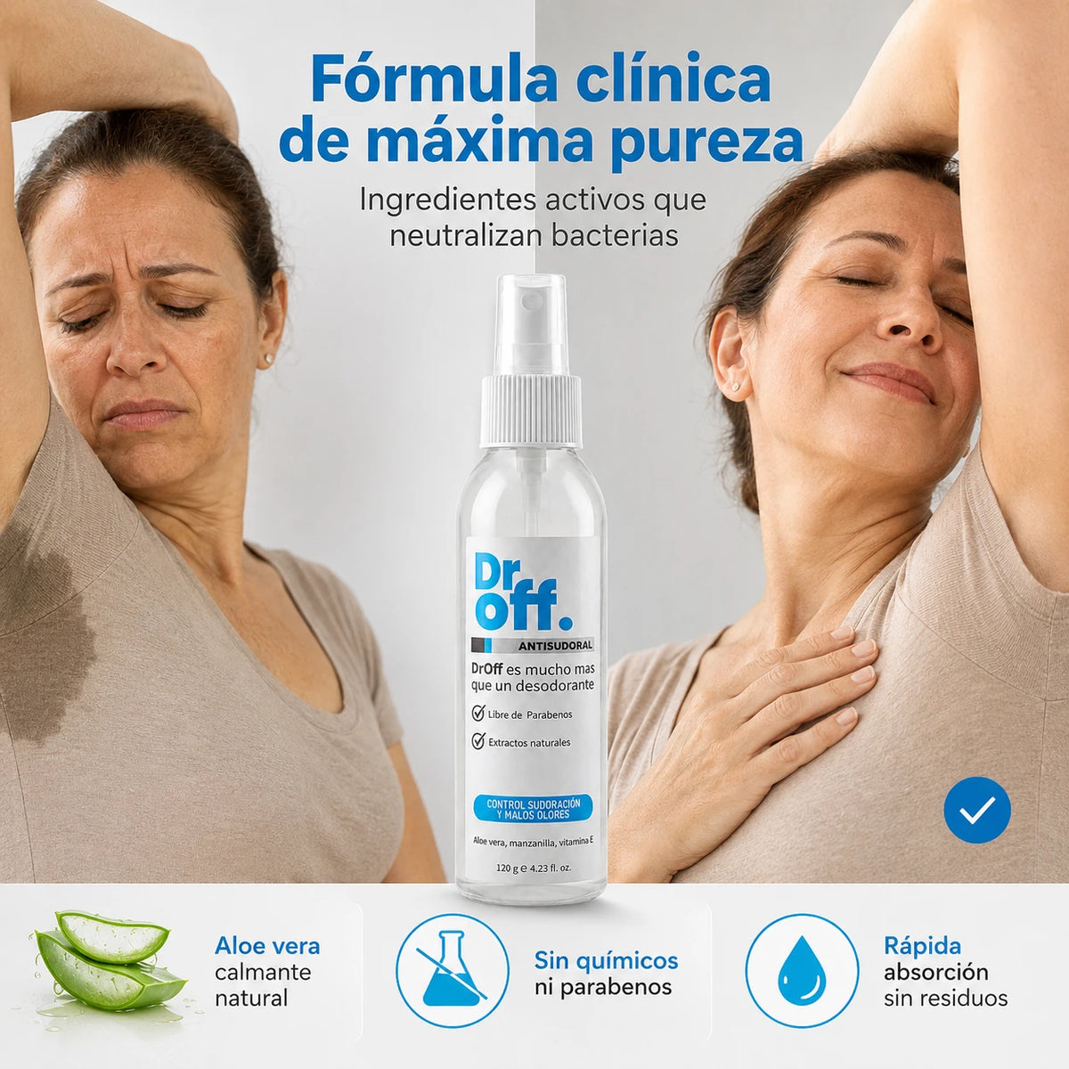 Dr Off Antisudoral 120ml